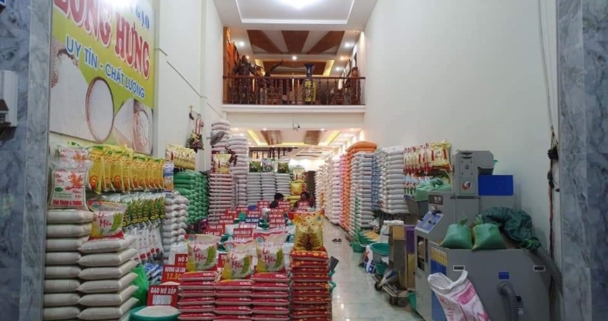 Mở cửa hàng bán gạo