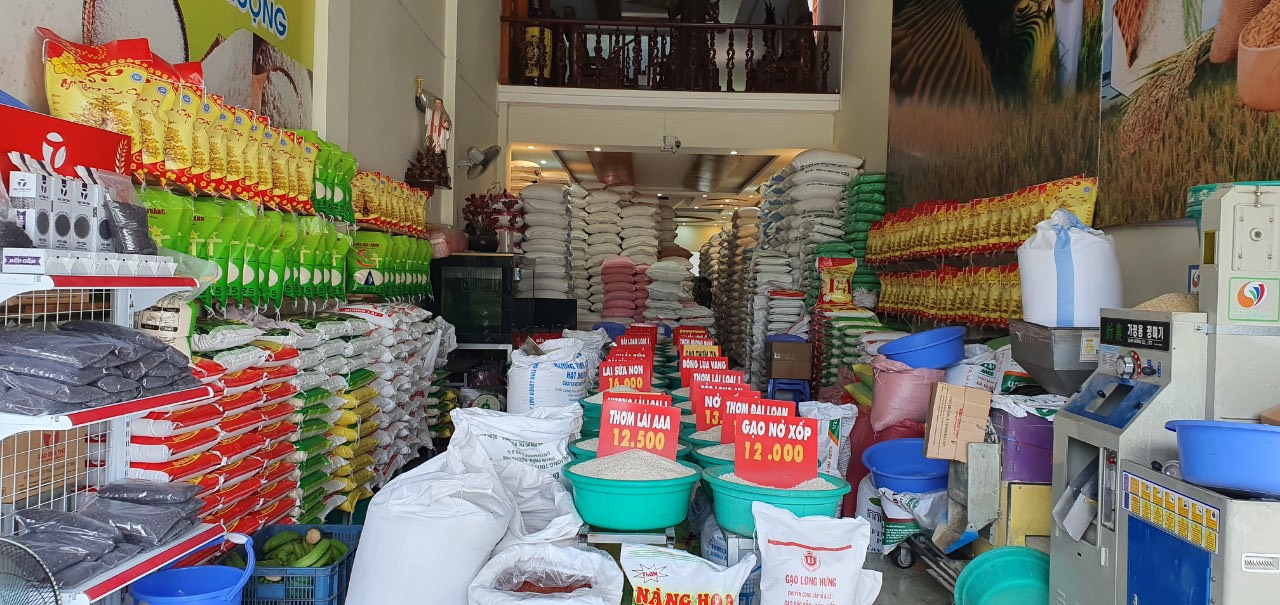 Mở đại lý bán gạo