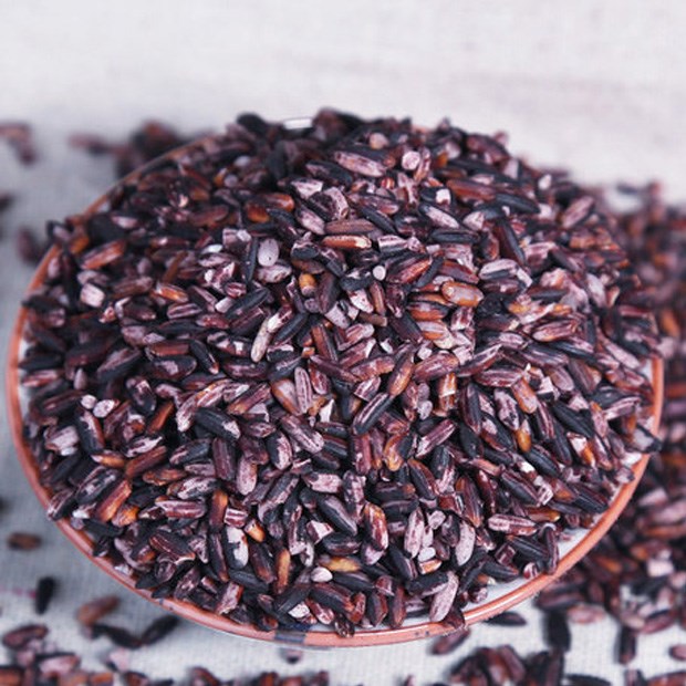 Gạo Tím Than giàu dinh dưỡng