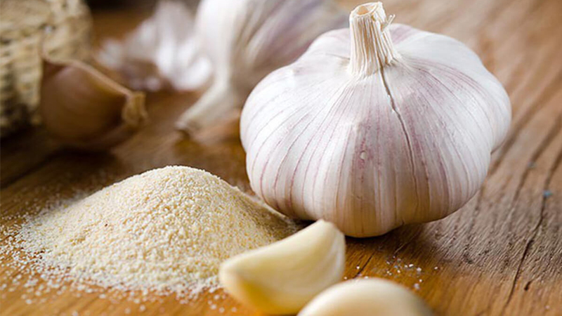 Bảo quản gạo với tỏi